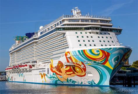 Norwegian Getaway Itinerary, Current Position, Ship。